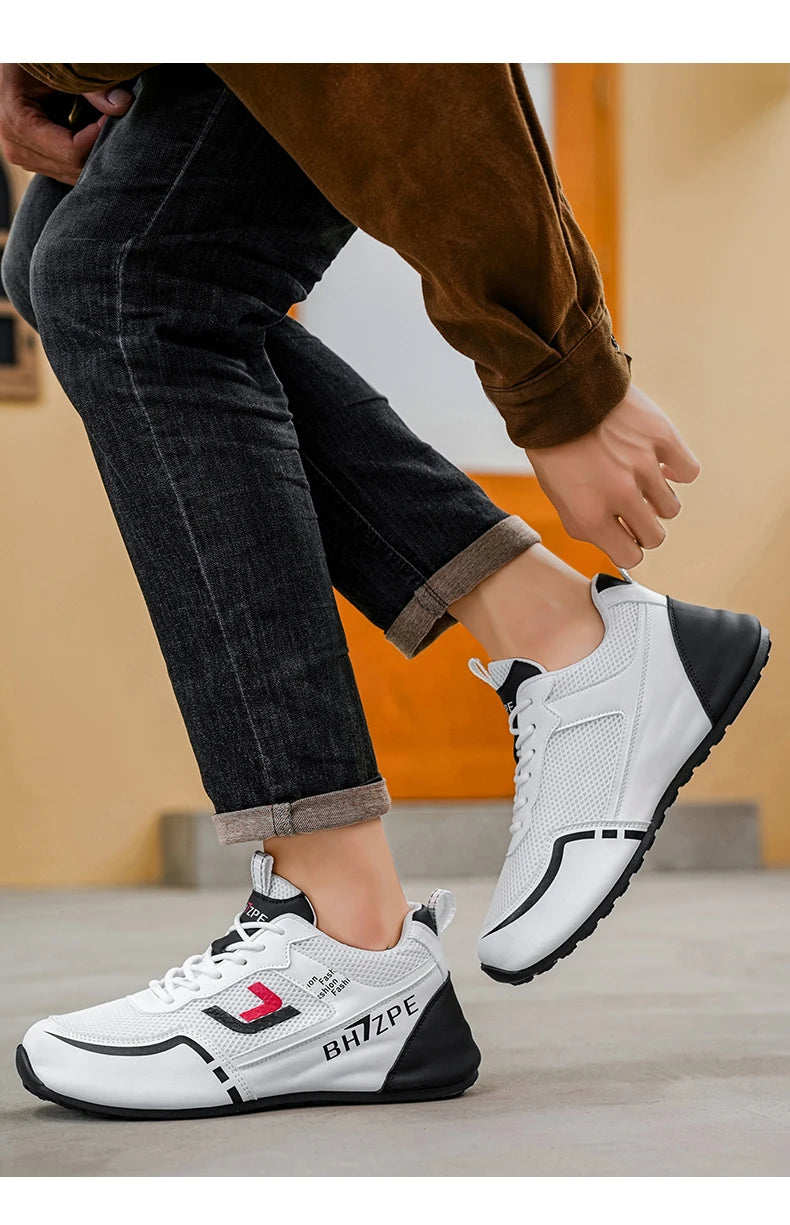 Brand protection 2026 new men's lightweight non-slip breathable wear-resistant running sports fashion versatile casual shoes