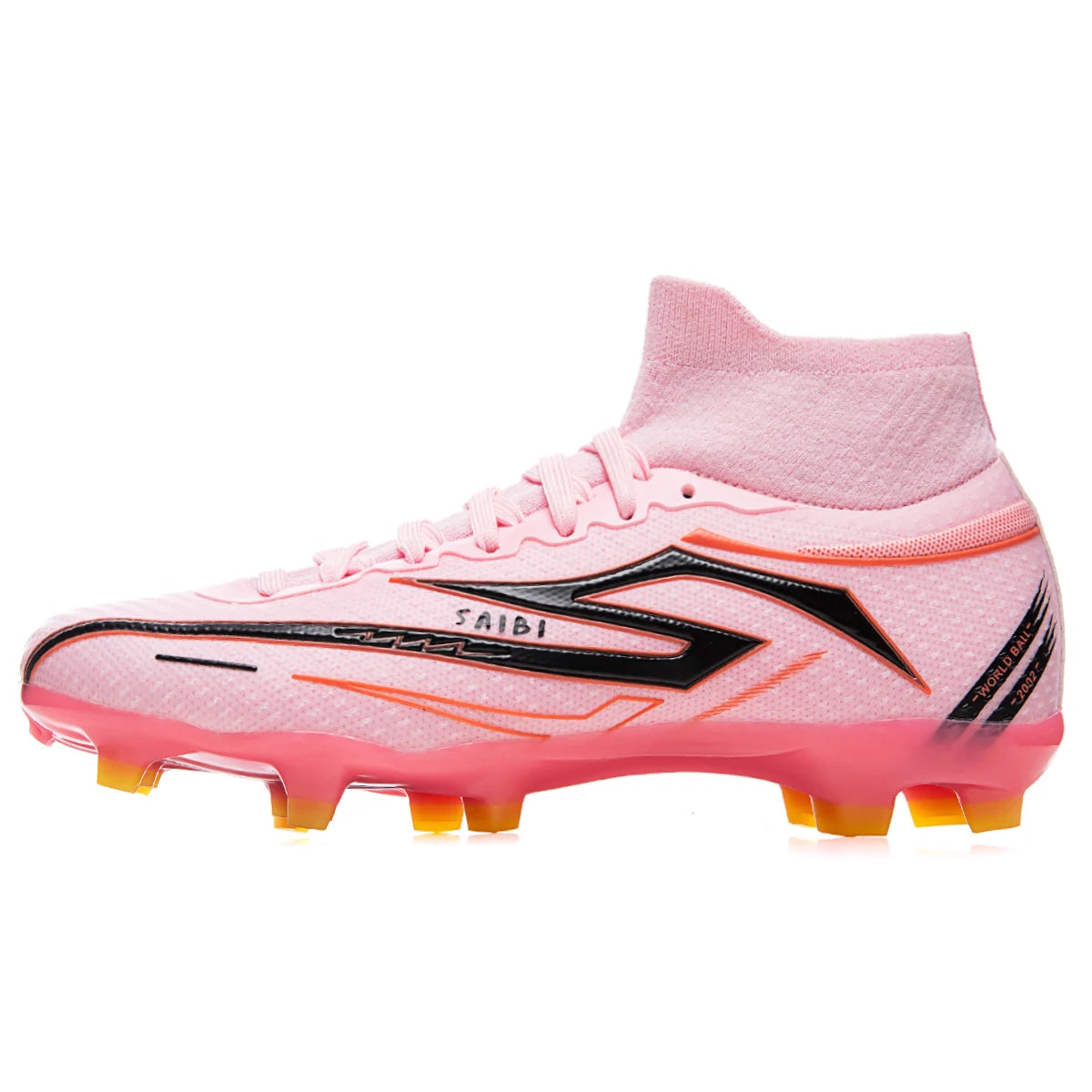 Unisex AG/FG Soccer Cleats, breathable, non-slip, lightweight, durable, for grass training & matches, multi-color available.