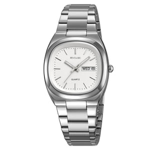 SKMEI 2420 Casual Female Wristwatch Dress For Women Ladies Business Steel Clock Fashion Quartz Date Time Women Luxury Watches
