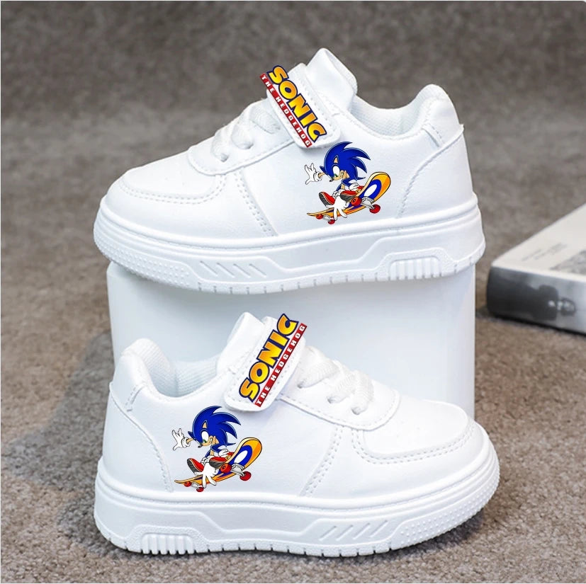 Sonic Casual Sport Basketball Shoes Cartoon Students Sneakers Accessories Footwear Gifts