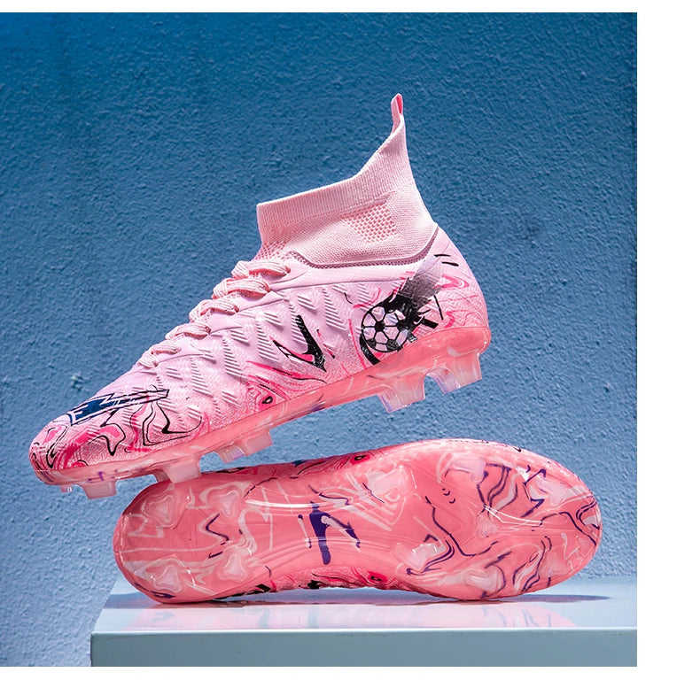 Vyriški profesionalūs futbolo bateliai, neslystantys futbolo bateliai, unisex, kvėpuojantys, futsalo sportiniai, nauji bateliai su spygliais, tiesioginis pristatymas, ultralengvi
