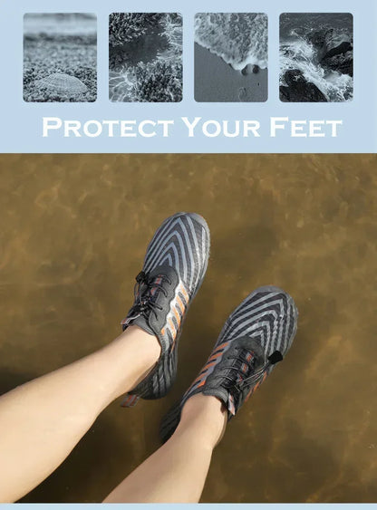 Chaussures d'eau pour hommes et femmes, chaussures minimalistes, chaussures de plage à séchage rapide, chaussures aquatiques, baskets de sport légères, randonnée, surf, navigation de plaisance, pêche