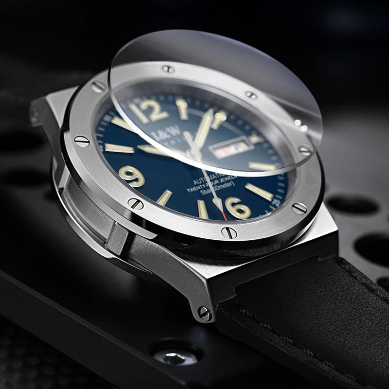 IW New Fashion Date Men Watch MIYOTA Automatic Movement Luminous Top Brand Luxury Sports Mechanical Watch Relogio Masculino