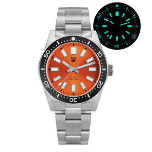 WATCHDIVES WD1965 V2 Men’s Luxury Dive Watch VH31 Quartz, Sapphire Crystal, Stainless Steel & 200M Water Resistant