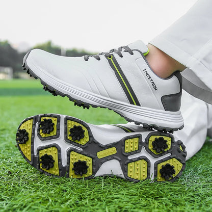 Waterproof Men Golf Shoes Professional Lightweight Golfer Footwear Outdoor Golfing Sport Trainers Athletic Sneakers Brand
