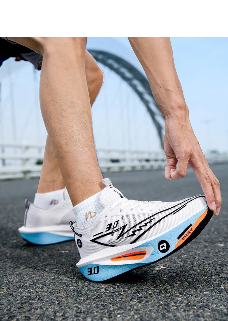 Pánska športová obuv Carbon Plate 3.0 Racing Marathon – stabilná, s dobrým odrazom, odolná proti opotrebeniu, pánska bežecká obuv, tréningové tenisky na beh