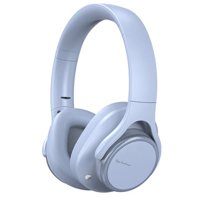 Casque sans fil Bluetooth 6.0 ANC (réduction active du bruit) avec haut-parleurs de 40 mm, autonomie de 50 h, molette de volume rotative, audio supra-auriculaire