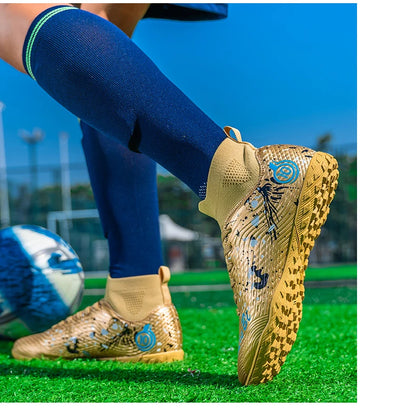 Men Professional Soccer Shoes Non-slip Football Boots Unisex Breathable Futsal Sports New Cleats Drop Shipping Ultralight