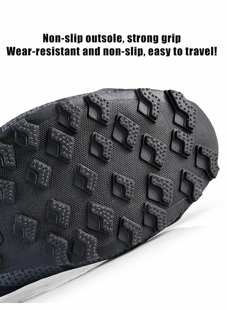 Scarpe da trekking da uomo all-terrain, scarpe sportive outdoor in mesh traspirante, antiscivolo e resistenti all’usura, scarpe da trekking e ciclismo outdoor