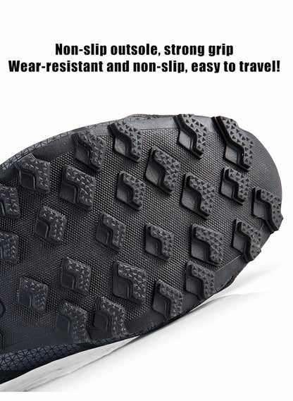 Scarpe da trekking da uomo all-terrain, scarpe sportive outdoor in mesh traspirante, antiscivolo e resistenti all’usura, scarpe da trekking e ciclismo outdoor
