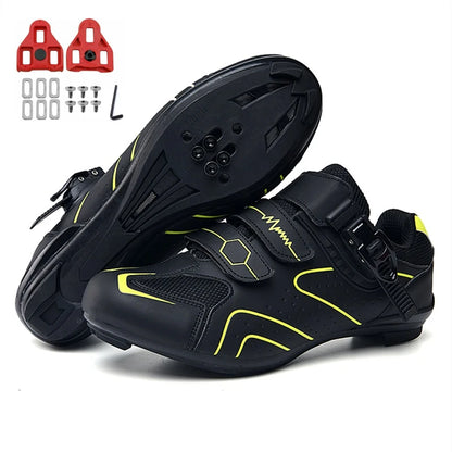 Professionelle selbstsichernde Fahrradschuhe für den Outdoor-Einsatz, MTB-Pedale, Fahrradschuhe, rutschfeste Sneaker, Rennradschuhe, SPD-Cleat-Schuhe