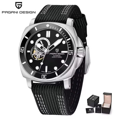 PD1736 PAGANI DESIGN 2025 Men Automatic Mechanical Watches Casual Fashion Sapphire Stainless Steel Diving TMI NH39 Reloj Hombre
