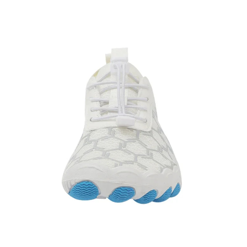 Damen Herren Aqua-Schuhe zum Waten im stromaufwärts fließenden Wasser Wassersneaker Schnelltrocknend Strand Barfuß Outdoor Waten im stromaufwärts fließenden Wasser Wassersport Schwimmschuhe