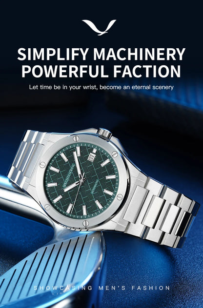 Specht&Sohne 2025 New 38MM Men's Watches Automatic Watch Japan Miyota 8215 Movt Steel Sapphire Crystal Reloj Homb Waterproof