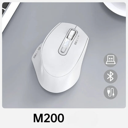 Káblová USB myš s RGB podsvietením, tichým ergonomickým dizajnom a nastaviteľným DPI pre stolný počítač, notebook, kanceláriu, gaming, domácnosť a každodennú prácu