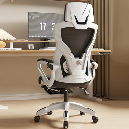 Ergonomischer Relaxsessel, bequemer Bürostuhl, Computerstuhl für zu Hause, Studentenwohnheim, Gaming-Stuhl mit Fußstütze