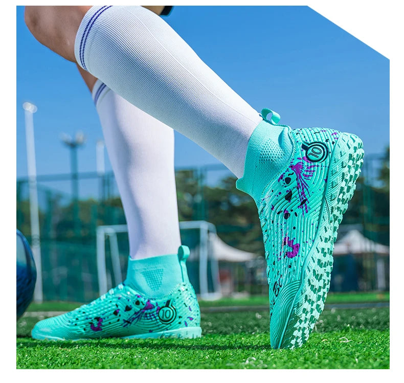 Men Professional Soccer Shoes Non-slip Football Boots Unisex Breathable Futsal Sports New Cleats Drop Shipping Ultralight
