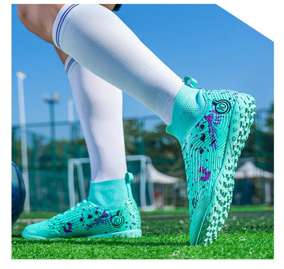 Men Professional Soccer Shoes Non-slip Football Boots Unisex Breathable Futsal Sports New Cleats Drop Shipping Ultralight