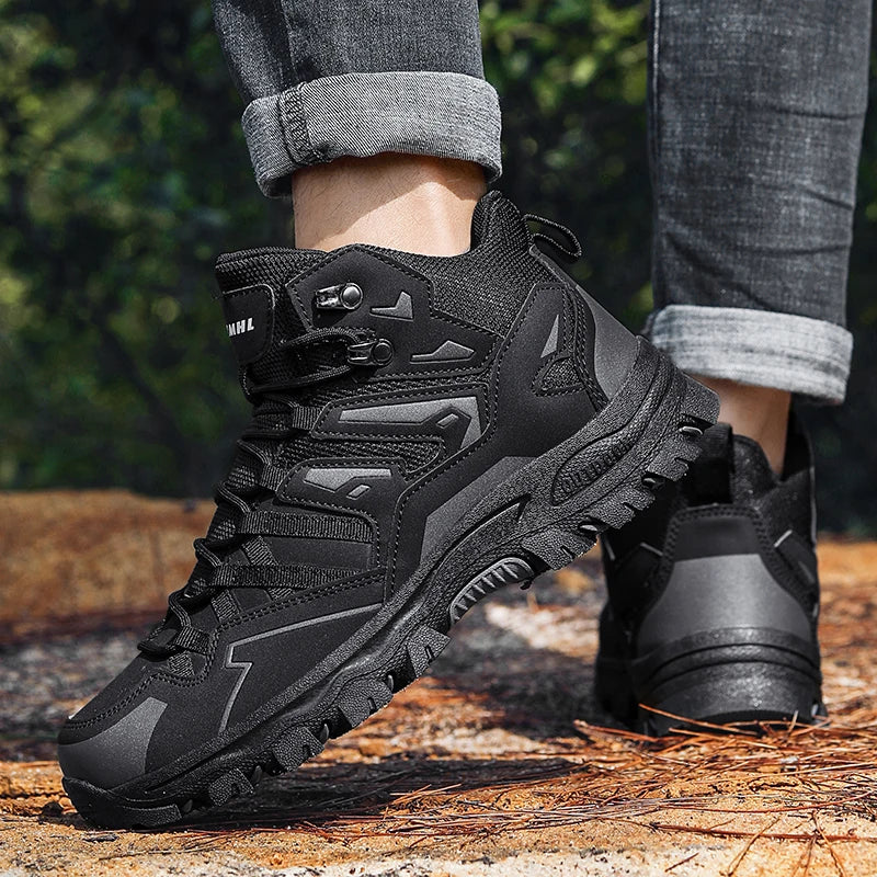 Zapatillas de senderismo unisex, zapatillas deportivas para actividades al aire libre, botas de acampada, zapatillas impermeables de mujer para caminar, zapatillas de senderismo antideslizantes