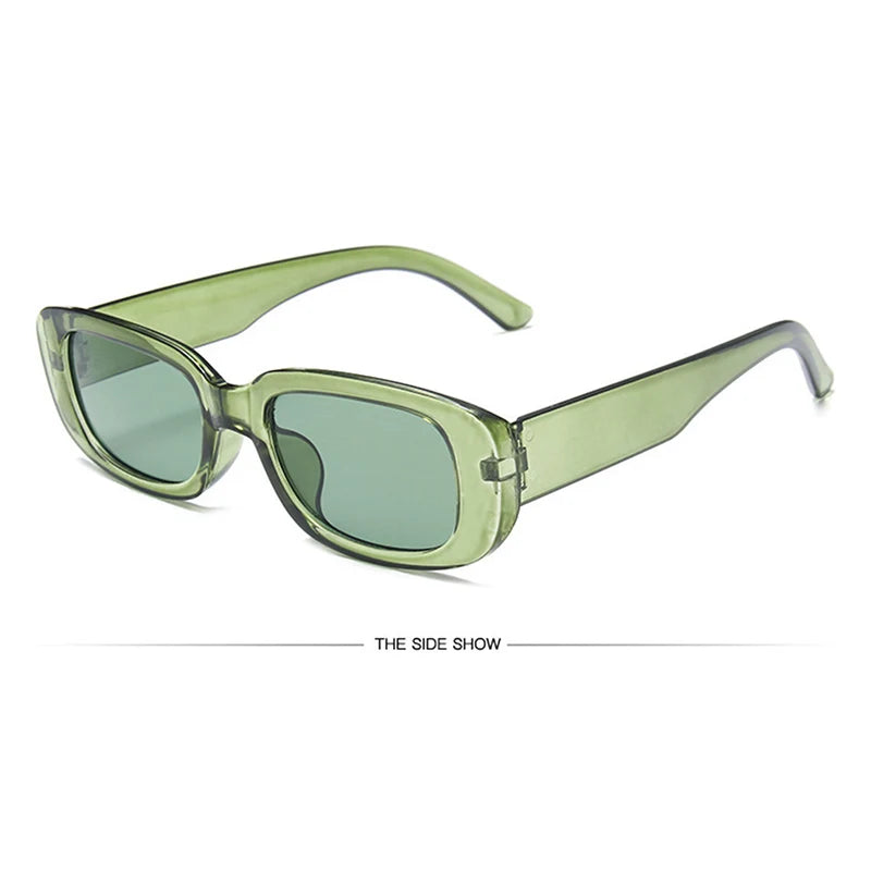 BEGREAT Fashion Retro Small Rectangle Sunglasses Brand Designer Vintage Travel Female Sun Glasses Eyewear Shade UV400 Protection