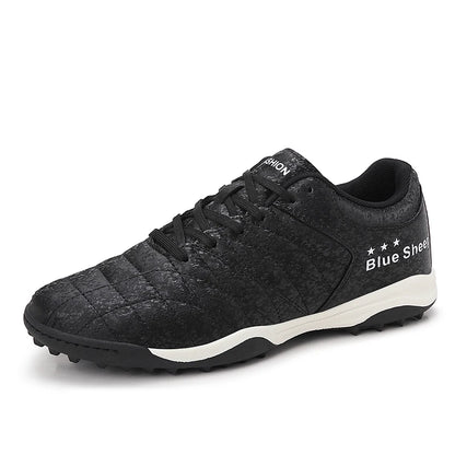 Nouveaux hommes chaussures de Football baskets bottes de Football antidérapant herbe intérieur haute qualité Match lumière Futsal crampons vente chaude en plein air