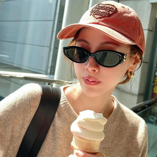 Korean Ins Trend Sunglasses for Men Polarized Shades Aesthetic Shades for Women