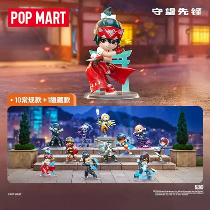 POP MART Overwatch Play of The Game Series Blind Box Mystery Box – urocze zabawki, ozdoby, figurki, dekoracje do domu, modele na biurko i lalki