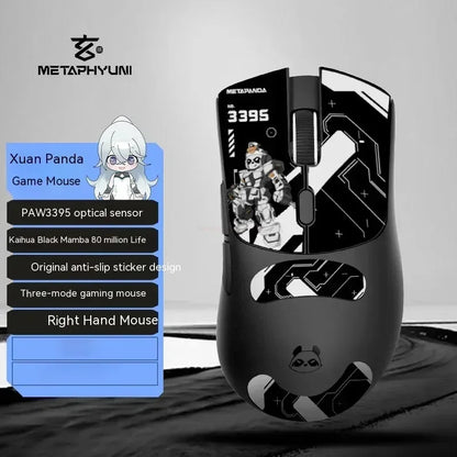 Metaphyuni Metapanda P1 Wireless Mouse P1 Pro Max Paw3395 Low Latency Lightweight E-Sports Gaming Mouse Ergonomics PC Gamer Gift
