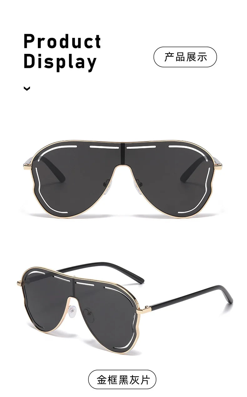 New Vintage Round Sunglasses Women Men Circular Pilot Sun Glasses Female Oval Eyewear Sunglasses for Male Female Eyeglasses