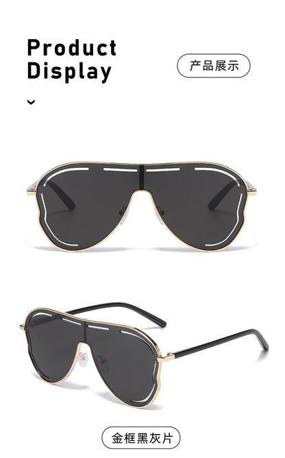 New Vintage Round Sunglasses Women Men Circular Pilot Sun Glasses Female Oval Eyewear Sunglasses for Male Female Eyeglasses