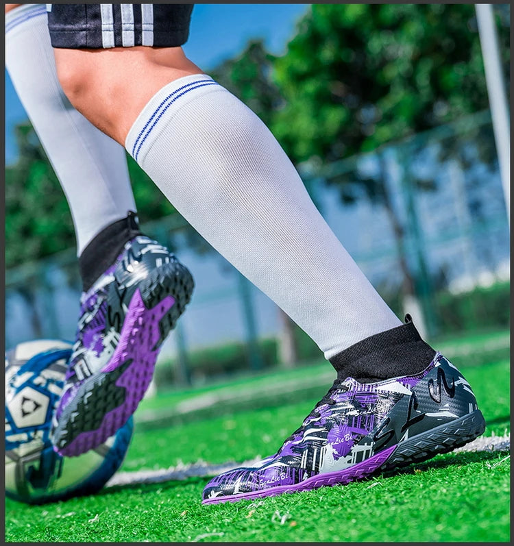Veľkosť 34–46 Pánske futbalové kopačky FG/TF Futsal Profesionálne Unisex Detské futbalové topánky Tréningové Vonkajšie Chlapčenské futbalové topánky Tenisky