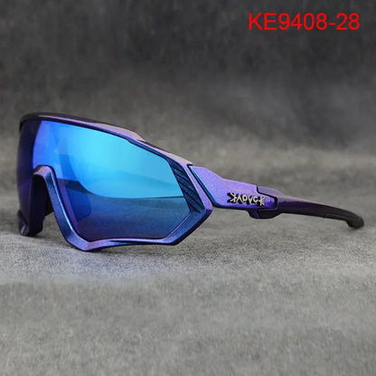 Kapvoe Herren-Marken-Angelbrille, Mountainbike- und Radfahrbrille, Damen-Rennradbrille, Fahrradbrille, Radsportbrille, Oculos Ciclismo