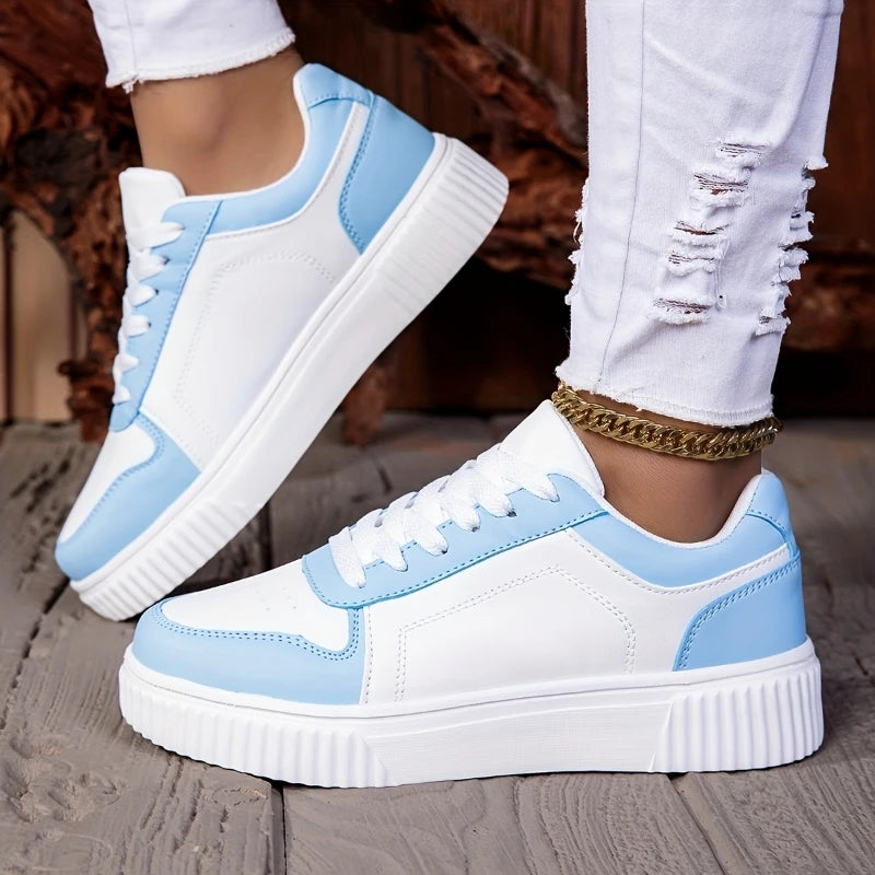 Damenschuhe Herren-Freizeitschuhe, vulkanisierte Schnürschuhe, Damen-Sneaker, rutschfest, leicht, bequem, Unisex-Sportschuhe