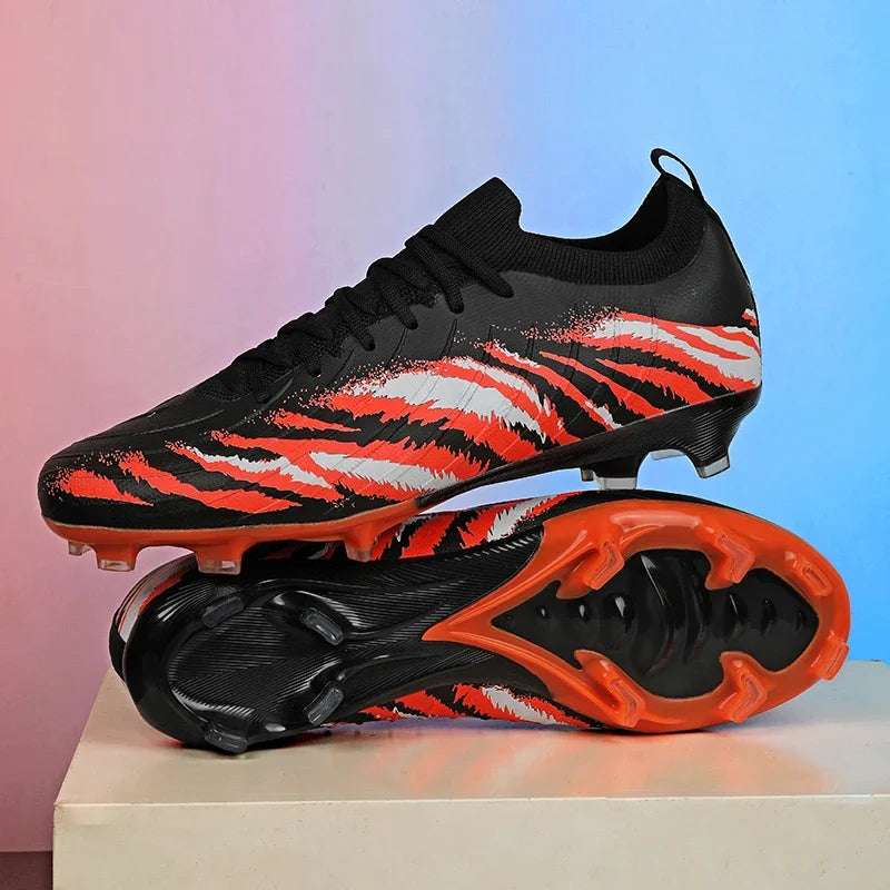 Herren-Fußballschuhe Sport Ultraleicht Rutschfest Outdoor Erwachsene Stollen Spiel Unisex-Fußballschuhe Bequem Rasen Hochwertig