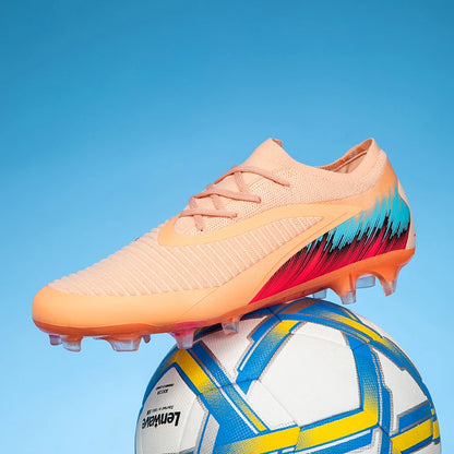 Chaussures de football pour homme, crampons, chaussures de football professionnelles pour femme, entraînement en extérieur, résistantes, pour terrain ferme, légères, rugby pour adulte