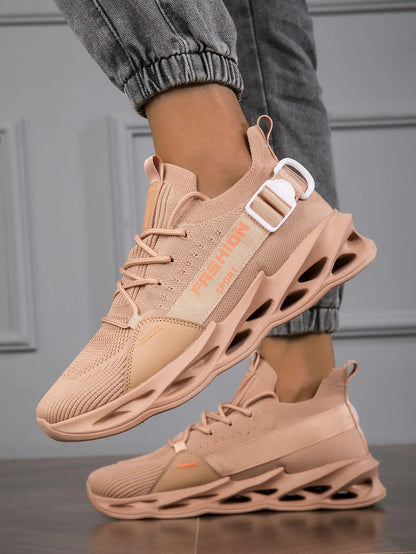 Moda Lila Casual Sneakers Dam Herr Blade Löparskor Storlek 48 Lätta Andningsbara Sportskor Herr Mesh-sneakers