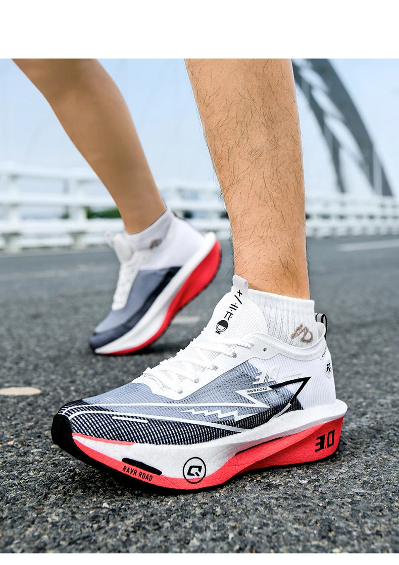 Pánska športová obuv Carbon Plate 3.0 Racing Marathon – stabilná, s dobrým odrazom, odolná proti opotrebeniu, pánska bežecká obuv, tréningové tenisky na beh