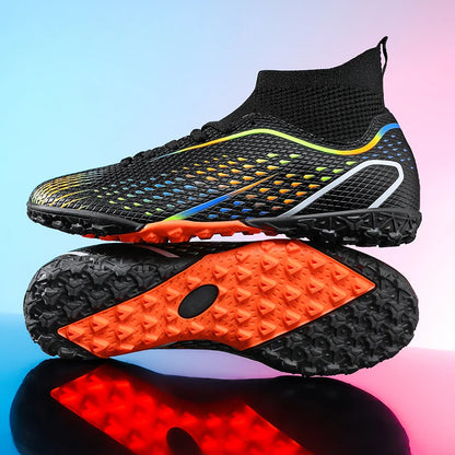 New Men's Soccer Shoes Hot Sale High-quality Futsal Football Boots Unisex Cleats Ultralight Women Professional TF/FG Sneakers