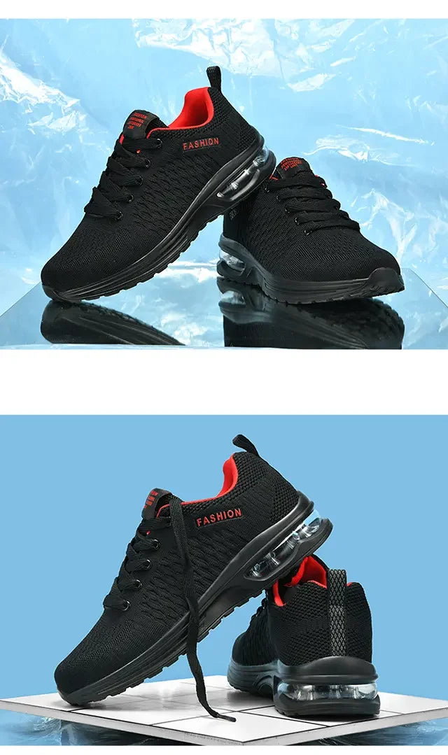 Sneakers da uomo 2025 nuove scarpe sportive casual alla moda traspiranti da uomo sneakers leggere da running comfort taglia grande scarpa da running uomo