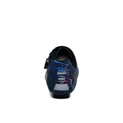 Chaussures de cyclisme pour homme : chaussures de course sur route à fixation automatique, chaussures de sport, chaussures d'entraînement sans crampons ; chaussures de cyclisme pour femme avec crampons SPD