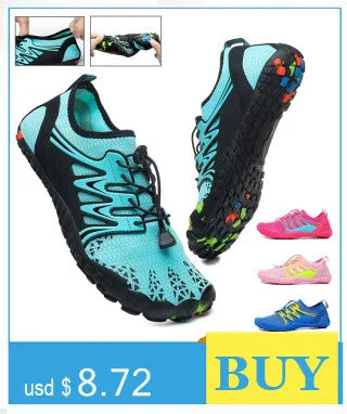 Herren Damen Wasserschuhe Aqua-Schuhe Drainage-Schuhe Strandsport Schwimmsandalen Schnelltrocknend Bootfahren Barfuß Tauchen Angeln Surfen Sneaker
