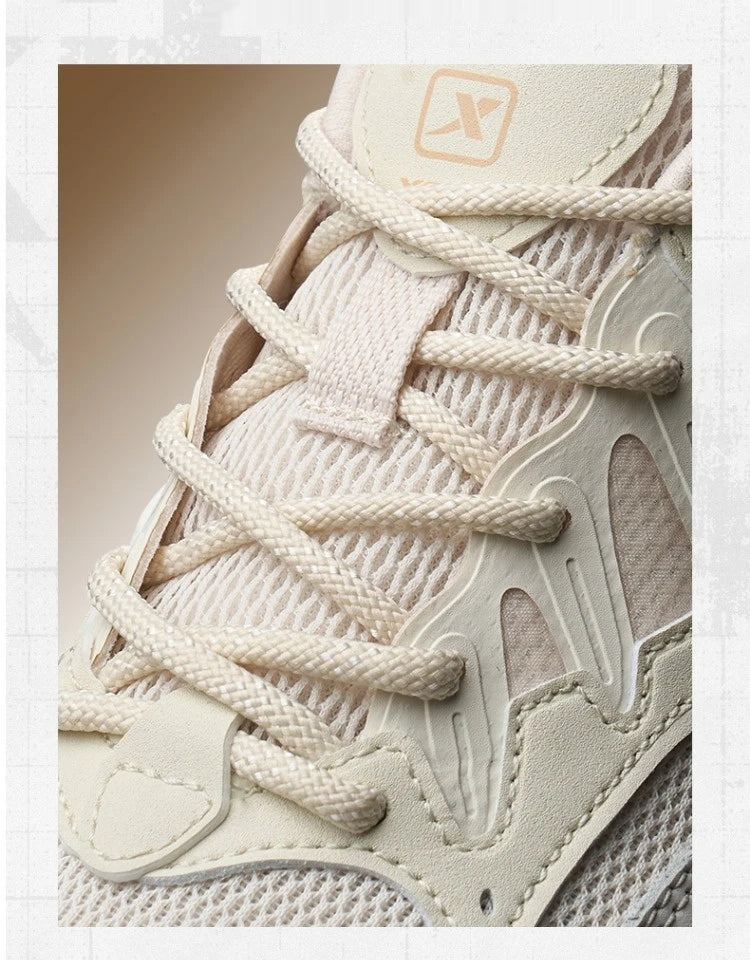 Xtep Casual Shoes Spring And Summer Lightweight Sports Shoes Thick Sole Fashionable Street Style Sneakers 875319320004