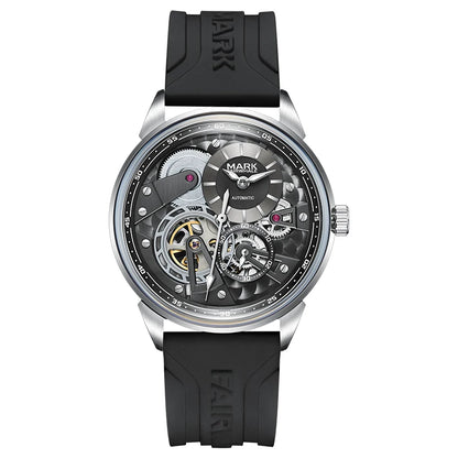 MARK FAIRWHALE Business Automatic Mechanical Watch 46MM Stainless Steel Luxury Men's Watch