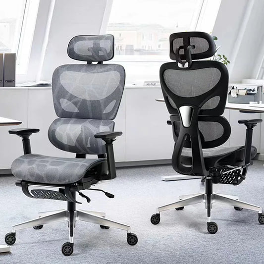 New E07 Pro Ergonomic Chair Sedentary Comfort Office Chair Home Study  Gaming Chair Backrest Adjustable Seat With Footrest