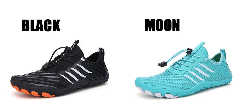 Herren Damen Wasserschuhe Aqua-Schuhe Drainage-Schuhe Strandsport Schwimmsandalen Schnelltrocknend Bootfahren Barfuß Tauchen Angeln Surfen Sneaker