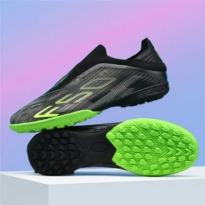 New Men's Soccer Shoes Match Football Boots Sneakers Non-Slip Grass Cleats High-Quality Futsal Indoor Hot-Selling High-Top Outdoor