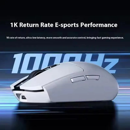 MCHOSE G3 V2 Pro trådløs gamingmus, tri-mode Bluetooth, 800mAh, genopladelig, let, tilpasset ergonomi, esportsmus