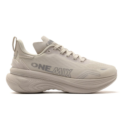 ONEMIX Bumper Max jogging- og løbesko – unisex, lette sneakers, slidstærke modeskos til vejbrug, sports- og fitnesssko