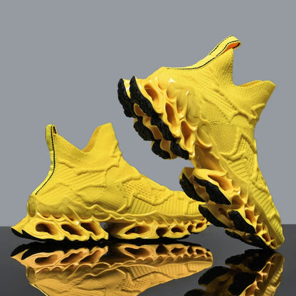Chaussure Homme Chaussures de course respirantes pour hommes, baskets décontractées pour hommes, chaussures de tennis pour hommes, entraîneur de course, mocassins à la mode, luxe