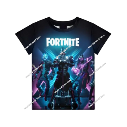 Autumn New Sweatshirt T-shirt  Fortnite 3D Digital Printing Loose Comfortable Hooded Pullover